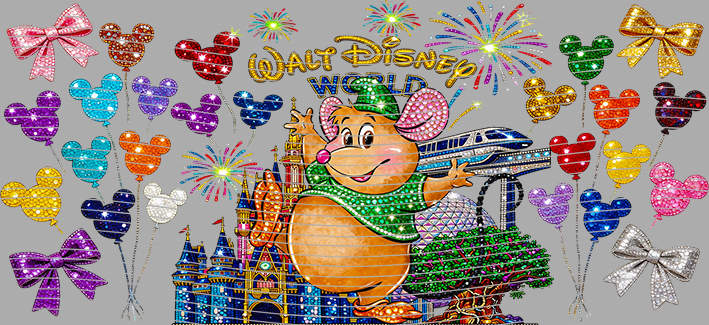 16oz Disney style-D-3540